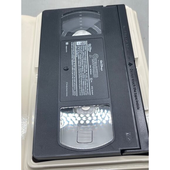 Walt Disney Pinocchio VHS tape cartoon English rated G 88 minutes diamond editio - Picture 4 of 4